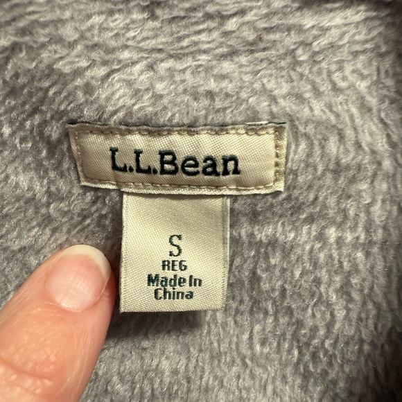 L.L. Bean Fleece Lined Flannel, size Small Regular, NWOT - Picture 3 of 12